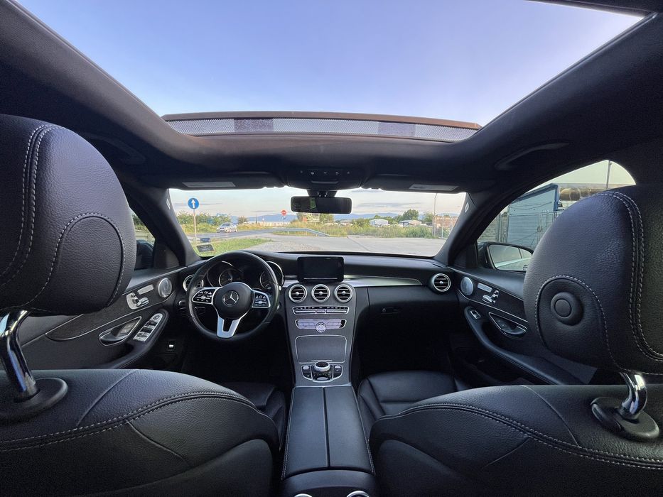 Mercedes W205 C300 Facelift | Burmester | 4Matic | Панорама |РЕАЛНИ КМ