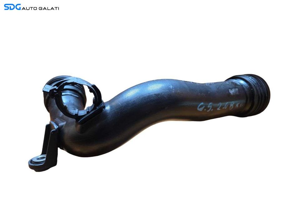 Conducta Tub Tubulatura Admisie Aer cu Senzor Skoda Octavia 2 2.0 TDI BKD 2004 - 2013 Cod 1K0145762L 1K0145770D 038906051C 0281002401 [N4528]