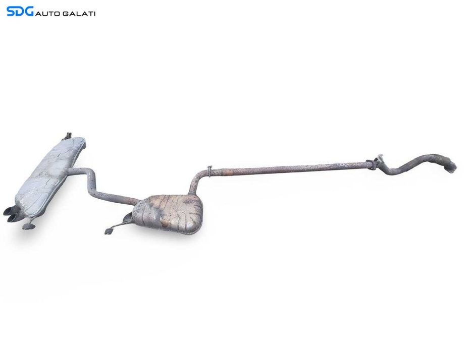 Ansamblu Complet Evacuare Toba Tobe Teava Esapament Intermediara Finala Volkswagen Tiguan 1 5N 1.4 TSI 2007 - 2016 [LC4403]
