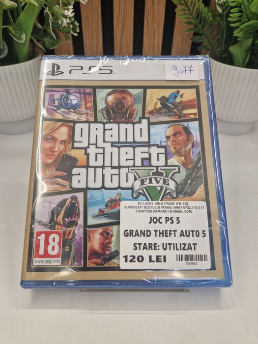 Joc PS5 Grand Theft Auto 5 Garantie!#58903