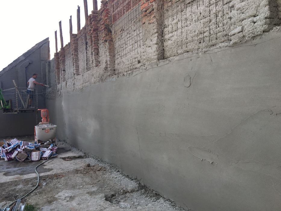 Tencuit mecanizat/Glet/Tinci/Lavabila