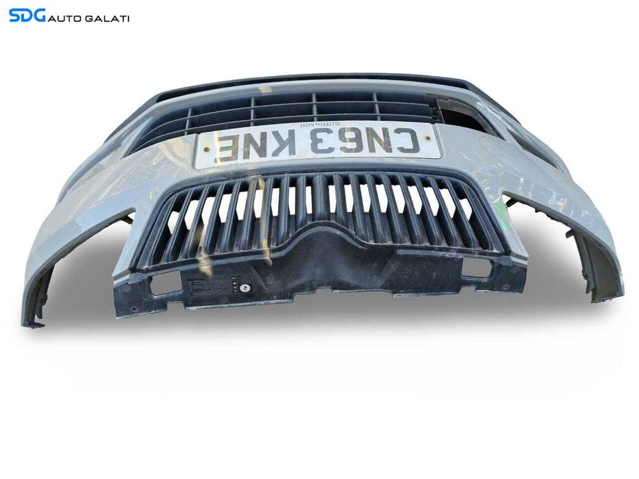 Bara Spoiler Fata Skoda Fabia 2 Facelift FL 2007 - 2014 Culoare LF7A [1546]
