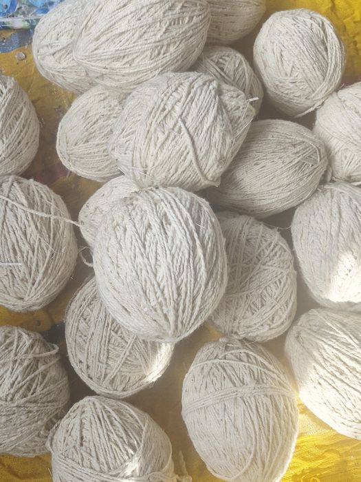 Иірме жіптер және жүннен жіп