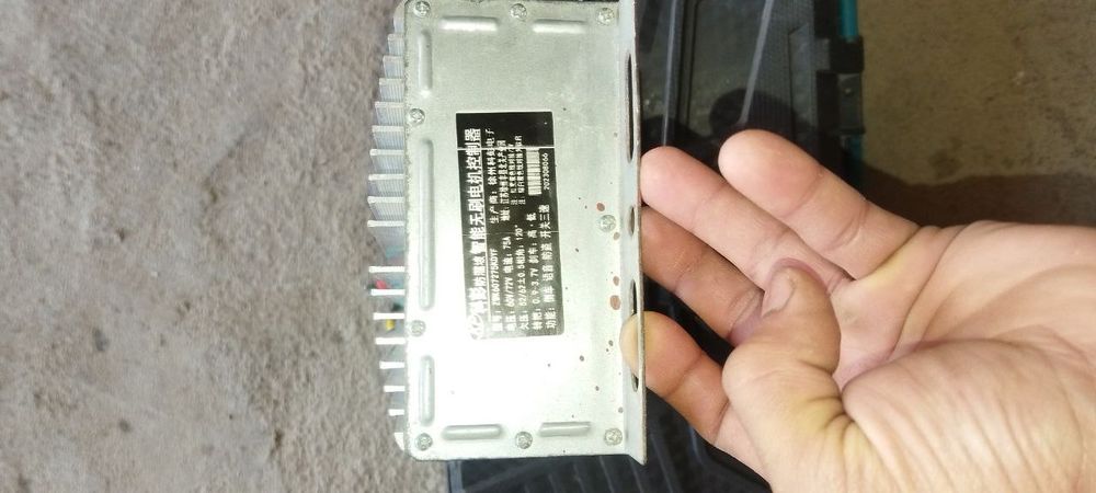 Контроллер от грузовой электротрицикл Rutrike D5 1700.