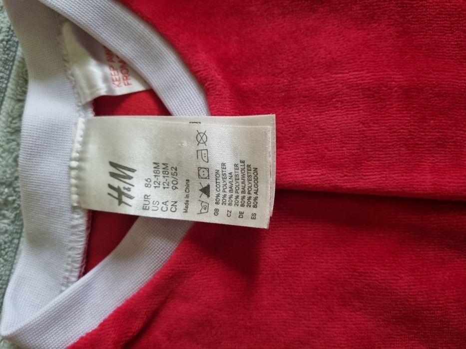 Costum mos plusat 86-92 h&m