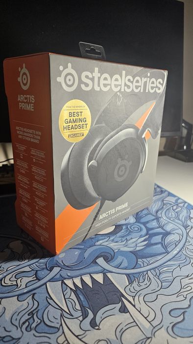 Наушники игровые Steelseries Arctis Prime/ Kaspi Red
