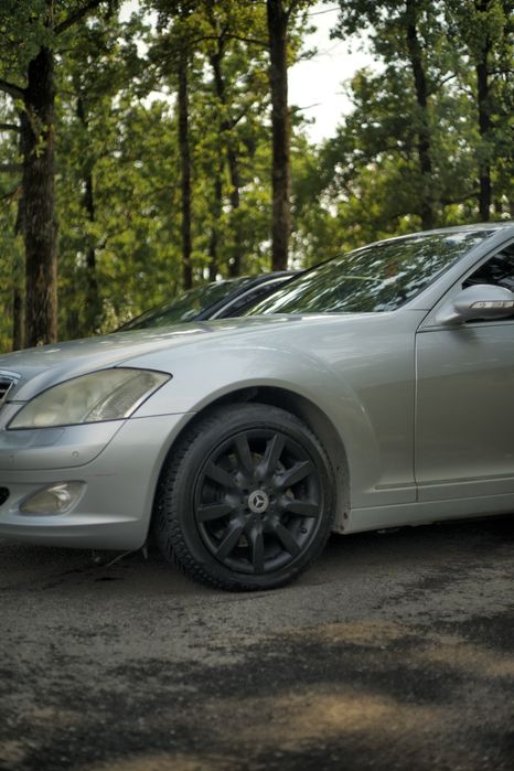 Aripa stanga dreapta gri Mercedes S W221 bara capota grila protbagaj
