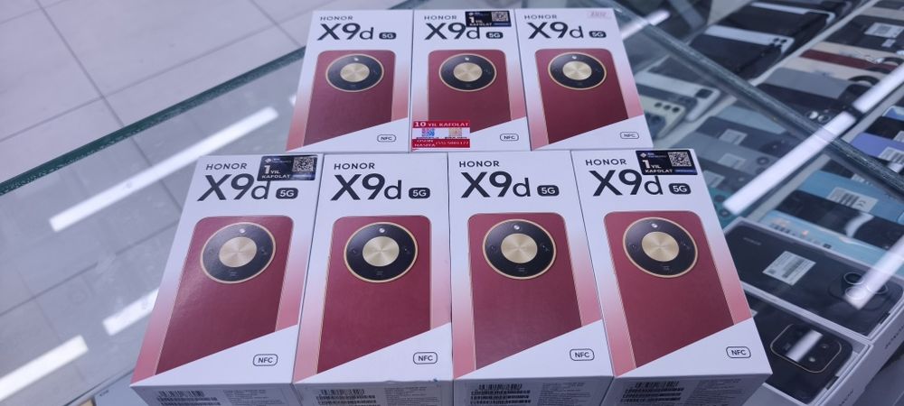xonor X9d 8/256 qora.qizil.gold