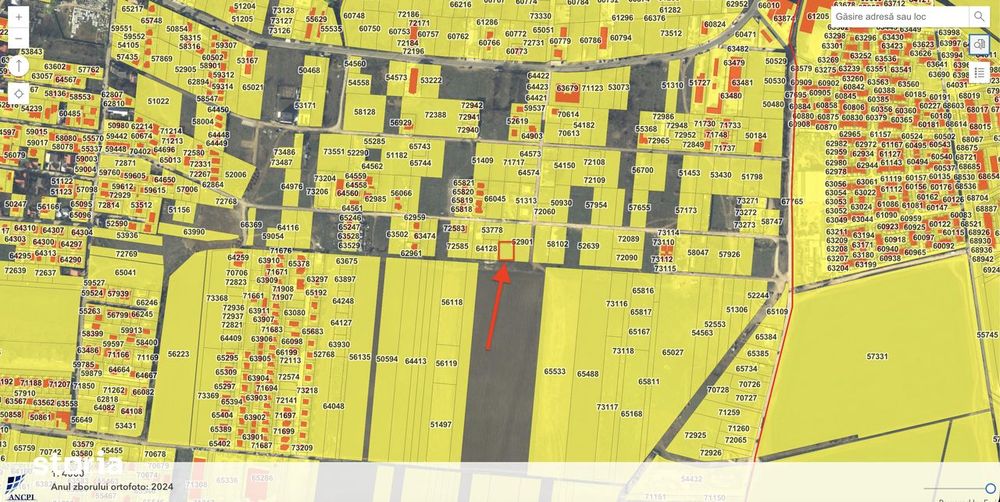 Tunari – zona Castanului | teren 750 mp deschidere 25 ml Ideal duplex