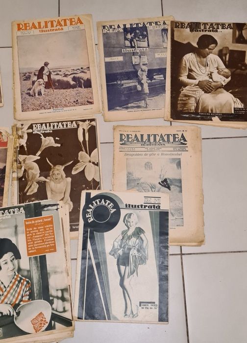 Reviste Realitatea Ilustrata Vechi Perioada Interbelica Romanesti Ww2