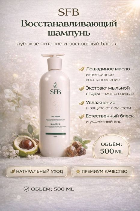 Шампунь против выпадение и перхоти,