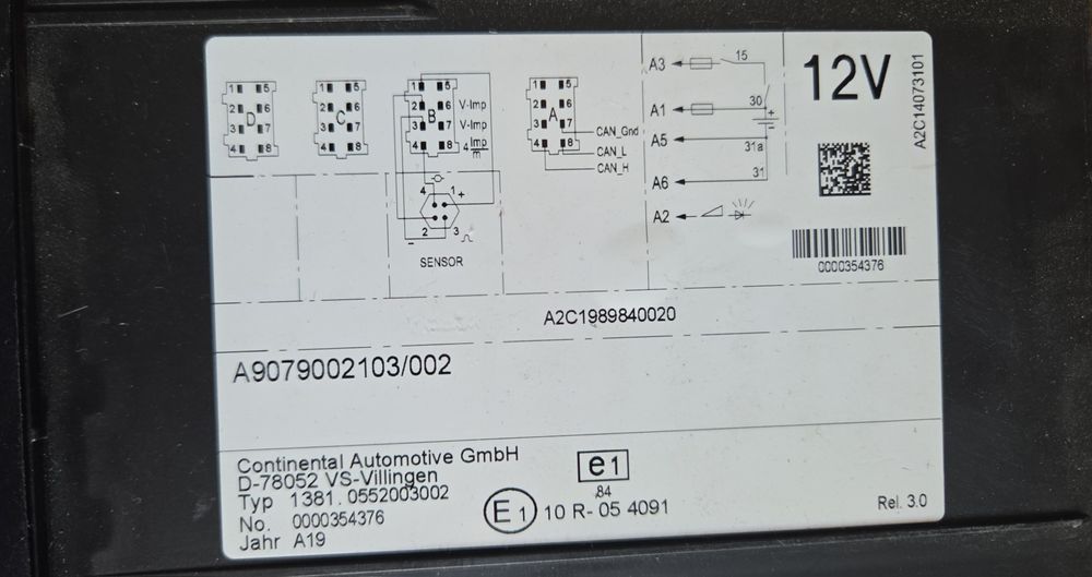 Tahograf  NOU VDO 12V  2500 Lei  Bucata  An 2025 , Tahograf Inteligent 24V An 2023 1500 Lei Bucata Folosit Ultima Generatie