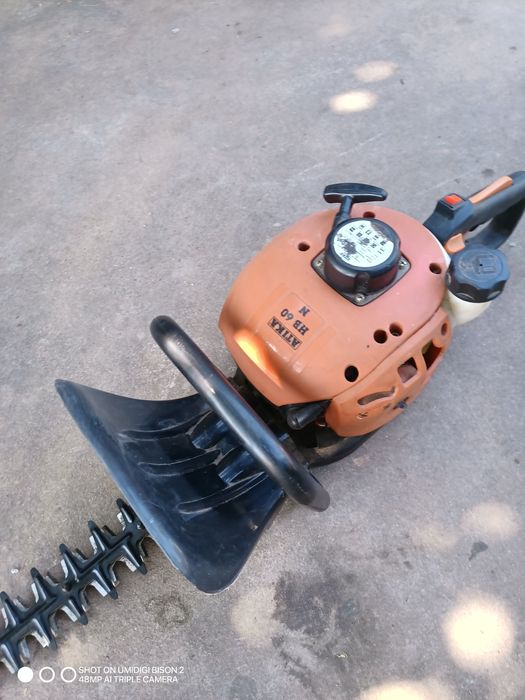 Foarfeca gard viu pe benzina