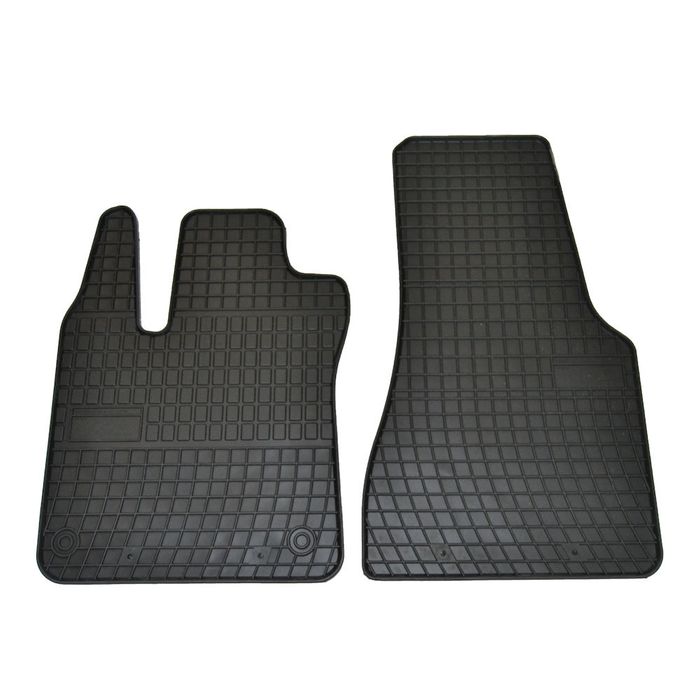 Set covorase auto din cauciuc Smart Fortwo III 2014-2020 culoare Negru, presuri BestAutoVest, 2 buc