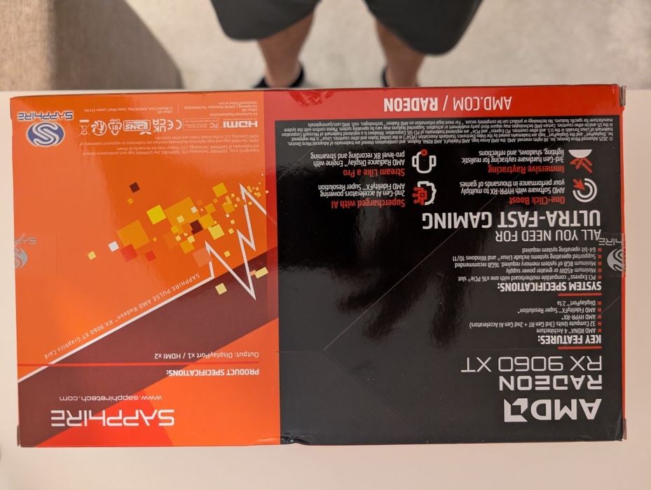 Vand Sapphire Radeon RX 9060 XT PULSE OC 16GB