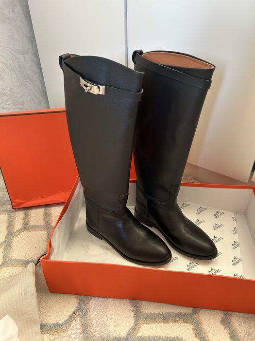 Сапоги hermes натуралка