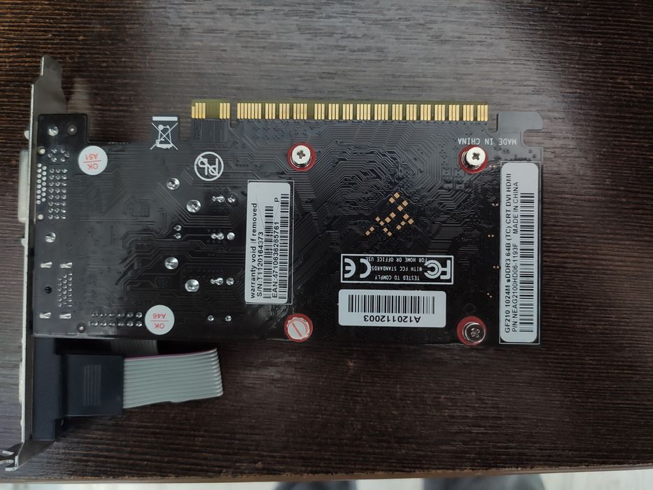 Видеокарта gtx 710,  210, 210