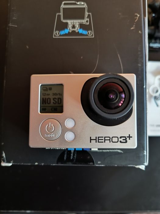 GoPro HERO 3+ Silver Edition Camera-Екшън камера