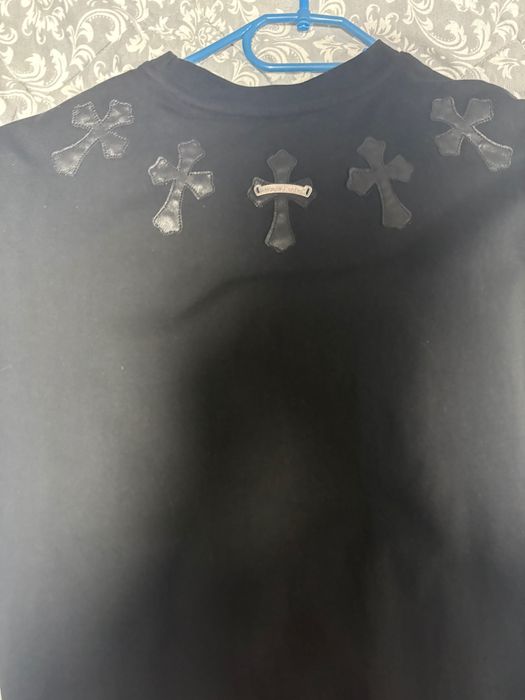 Tricou Chrome Hearts 925. Silver Embedded Cross