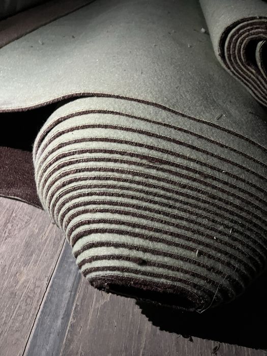 Ковролин однотонный Турция  светлый и коричневый ширина 3 и 4 метра