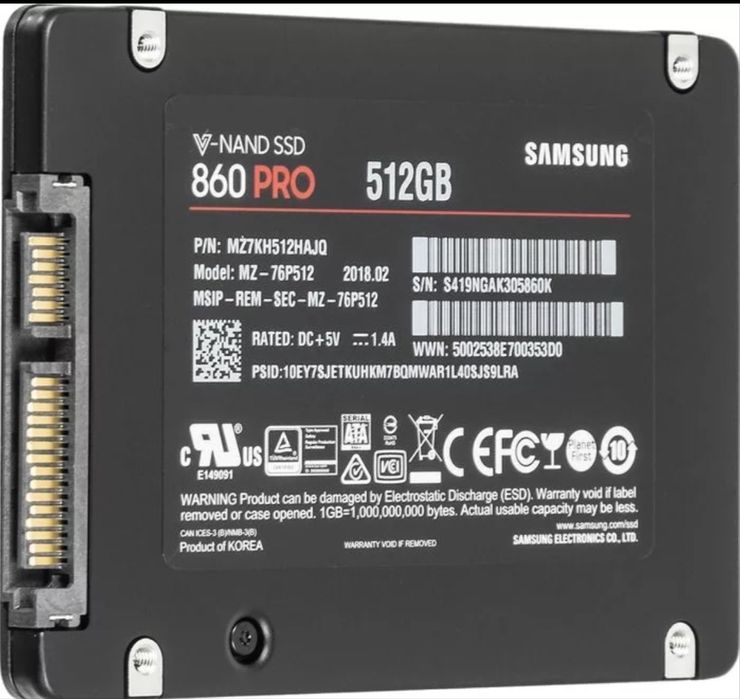 Жесткий диск SSD samsung 10000