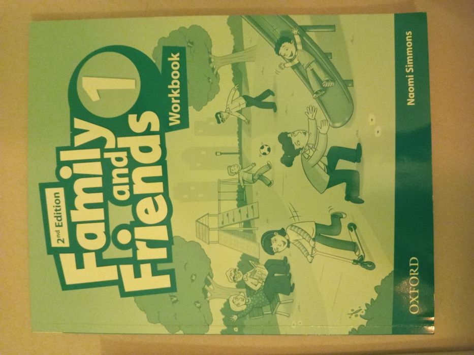 Family and friends 1, Чисто нови тетрадка и учебник
