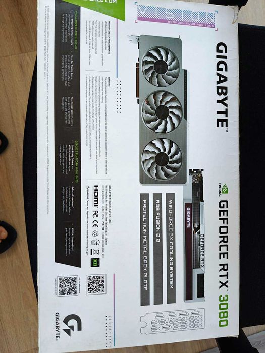Видеокарта GIGABYTE GeForce RTX 3080 10GB