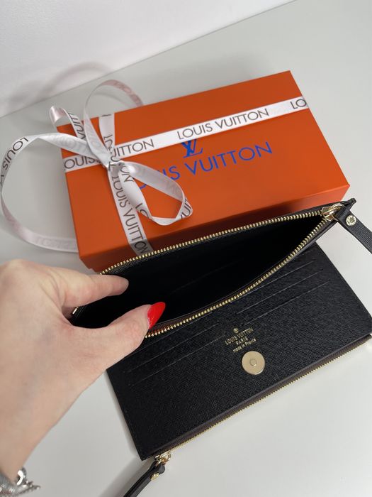 Portofel Louis Vuitton - Adele Interior Negru