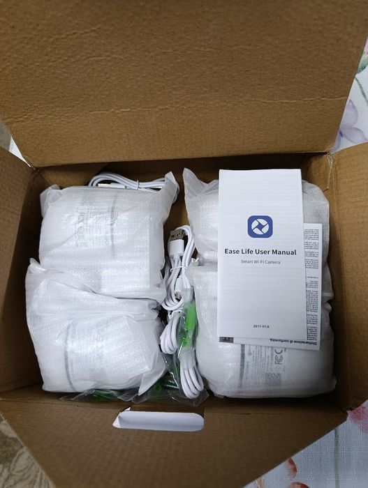 4 броя WiFi Камери за Наблюдение,  1080P HD, Външни, 4.0Х Зум, ССТѴ IP