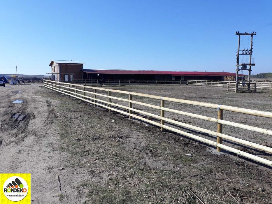 Lemn rotund pentru Manejuri si Grajduri calarit