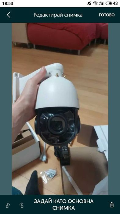 Продавам чисто нова камера