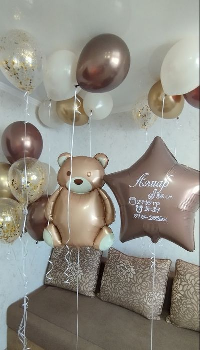 Гелевые шары,шары на выписку,шары на день рождения