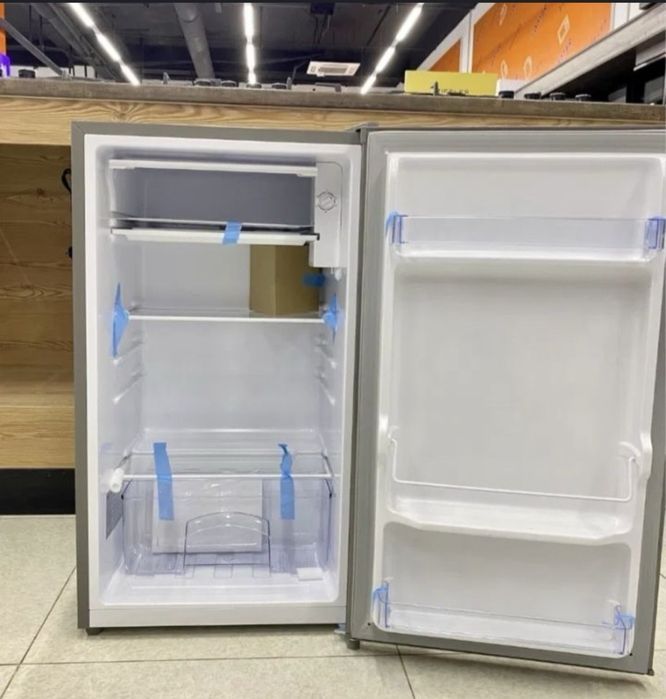 мини холодильник бестон стальной