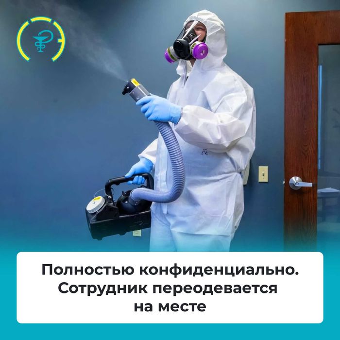 Дезинфекция уничтожение клопов тараканов блох муравьёв крыс плесени