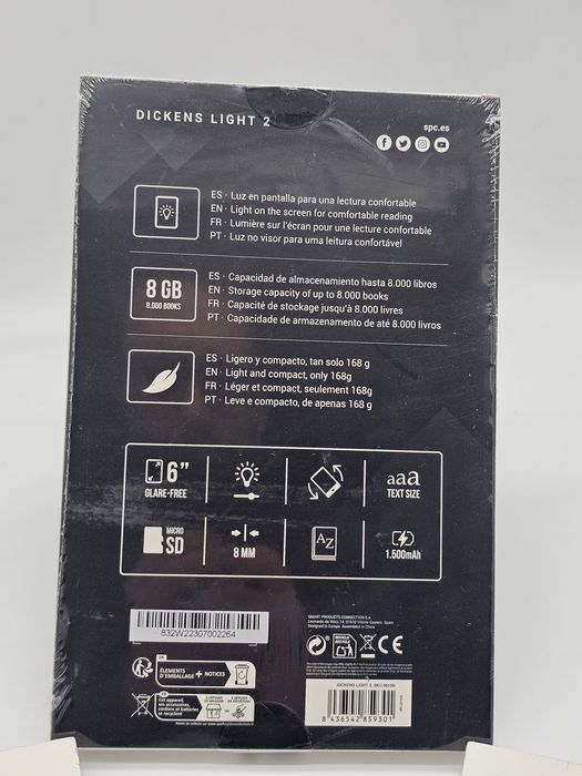 E-book reader SPC Dickens Light 2