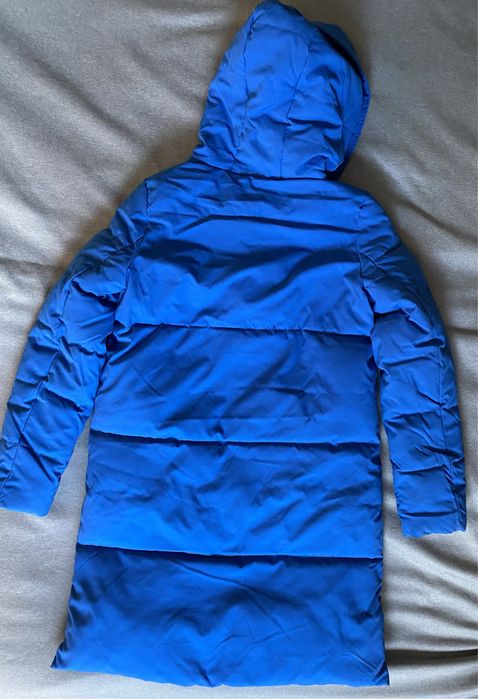 Яке зимно дълго синьо