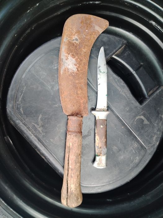 Стар нож и косер