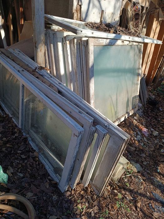 прозорци врати дървена дограма втора употреба