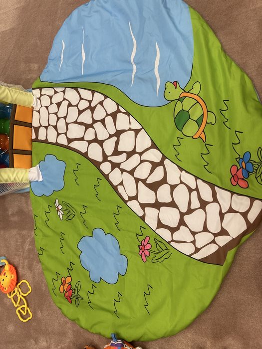 Бебешка Активна гимнастика Cangaroo- Happy Farm, зелена