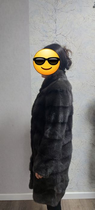 Шуба норковая, б/у