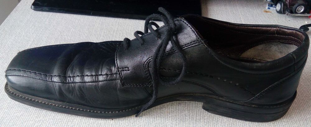 Официални мъжки кожени обувки Clarks Cushion Cell