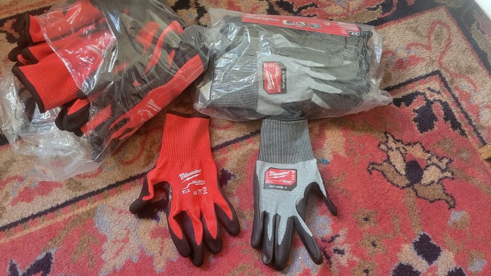 milwaukee перчатки cut level 3 размер L