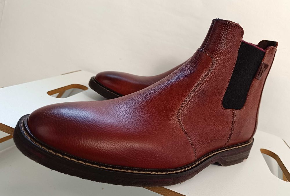 Ghete chelsea 41 plain toe premium LLOYD NOI piele naturala moale