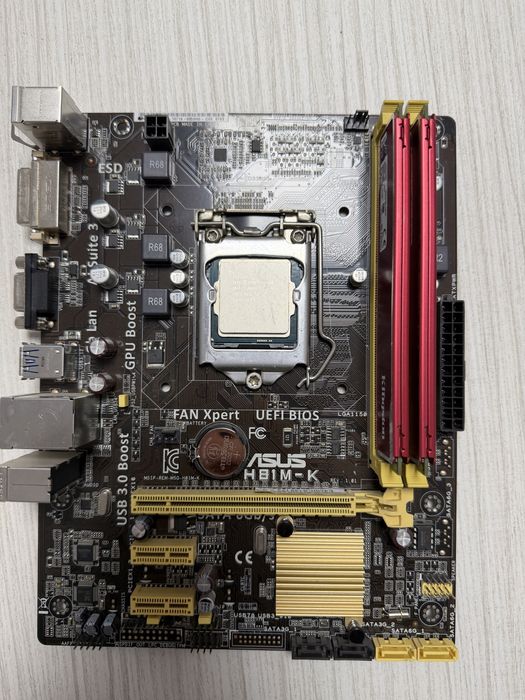 Placa baza 1150 i3 4610 8 gb ram