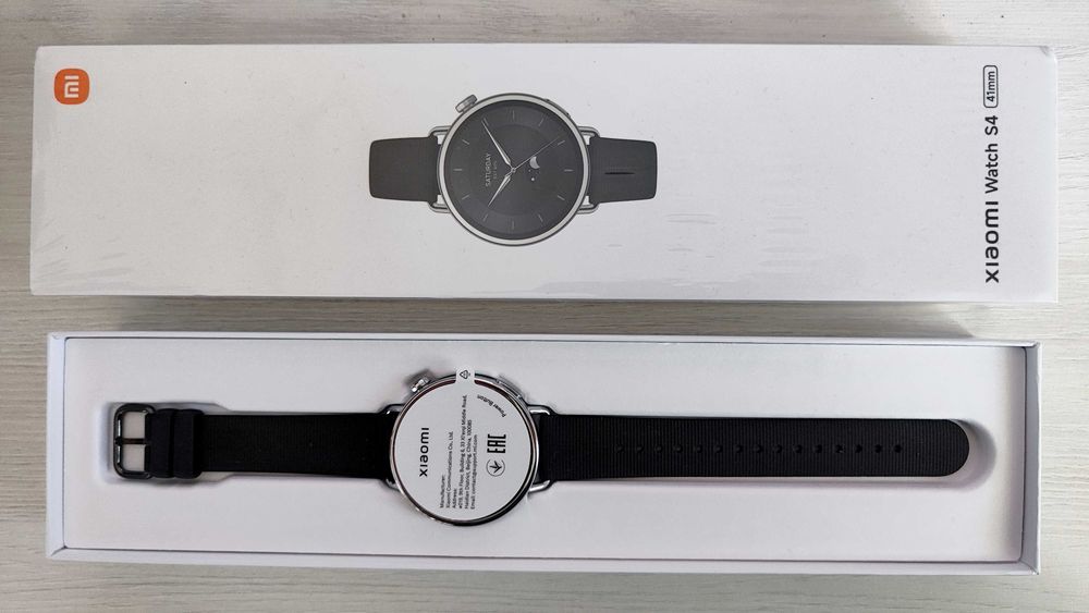Смарт часы Xiaomi Watch S4 41mm Black