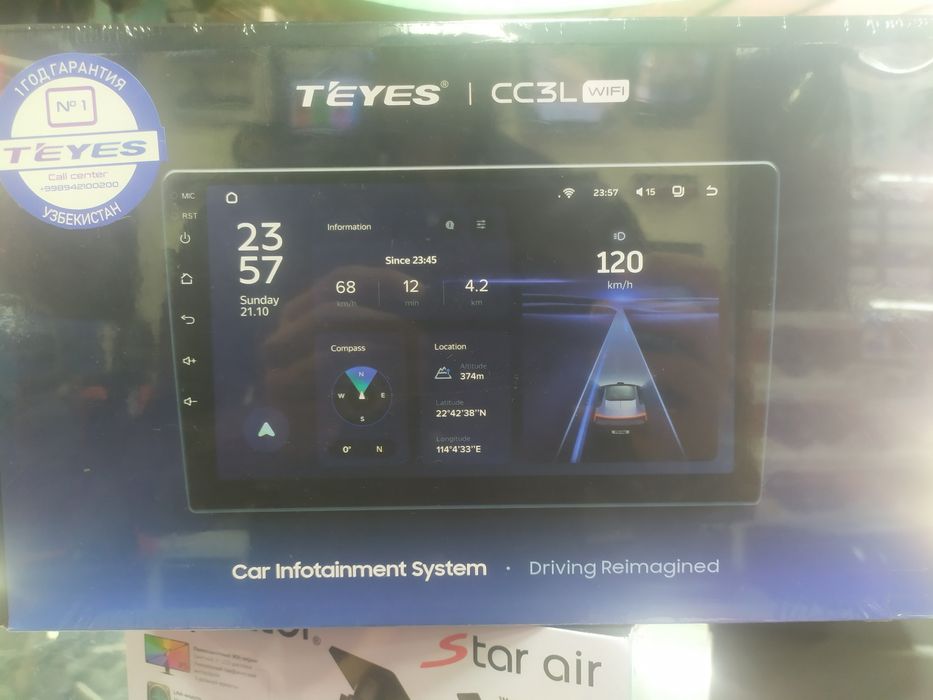 Teyes CC3 оргинал монитор wifi