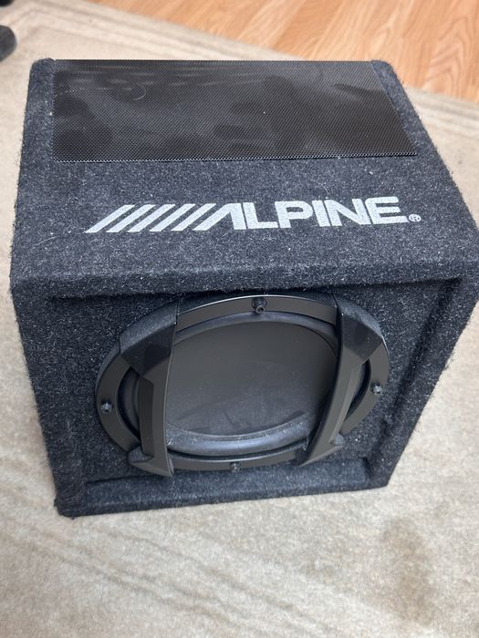 Vand subwoofer amplificat alpine swe-815 150W-RMS