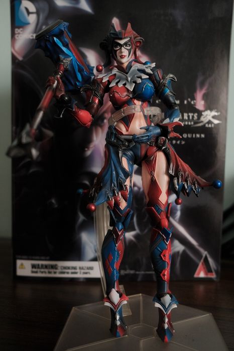 Harley Quinn Action Figure Play Arts Kai, DC Comics Variant, 25 cm