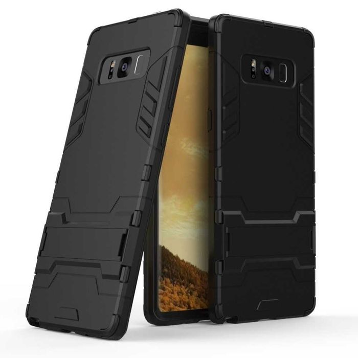 Husa antisoc piele SAMSUNG Galaxy 8 Note 9 iPhone 7 Plus 8 modele dife
