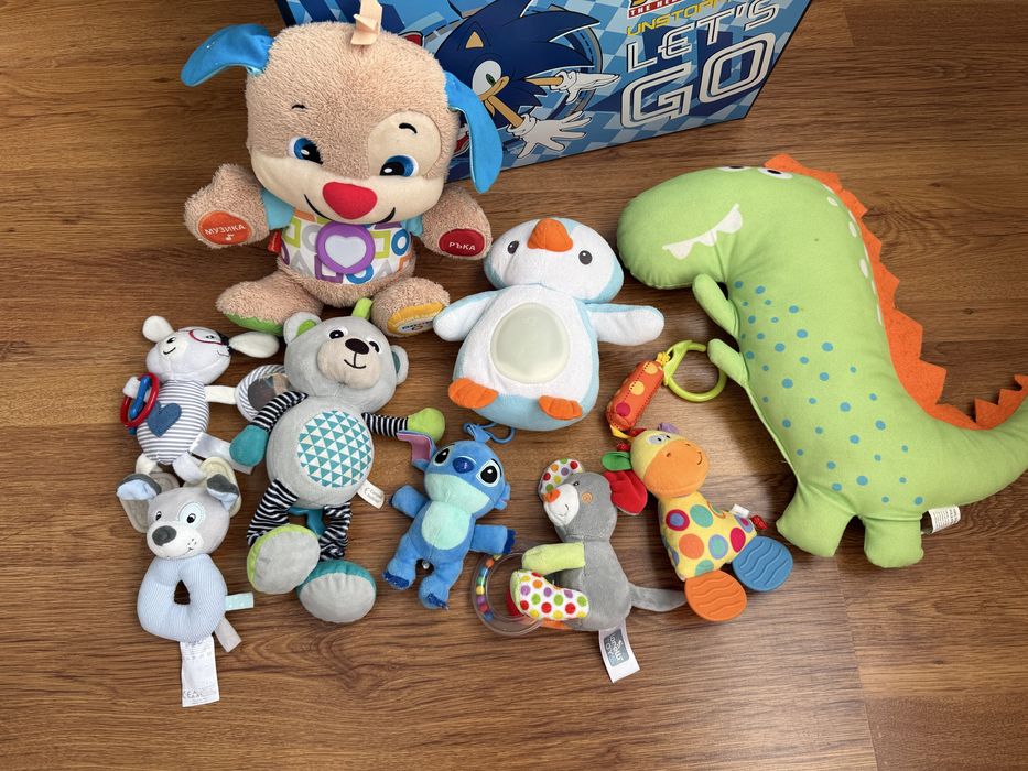 Лот с музикални играчки
